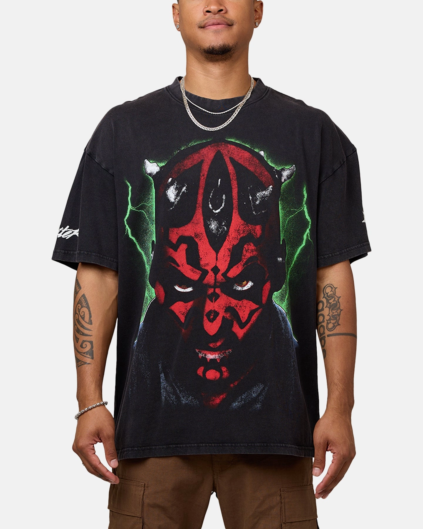 EcoFriendlyMaterial Star Wars Darth Maul T-Shirt Black