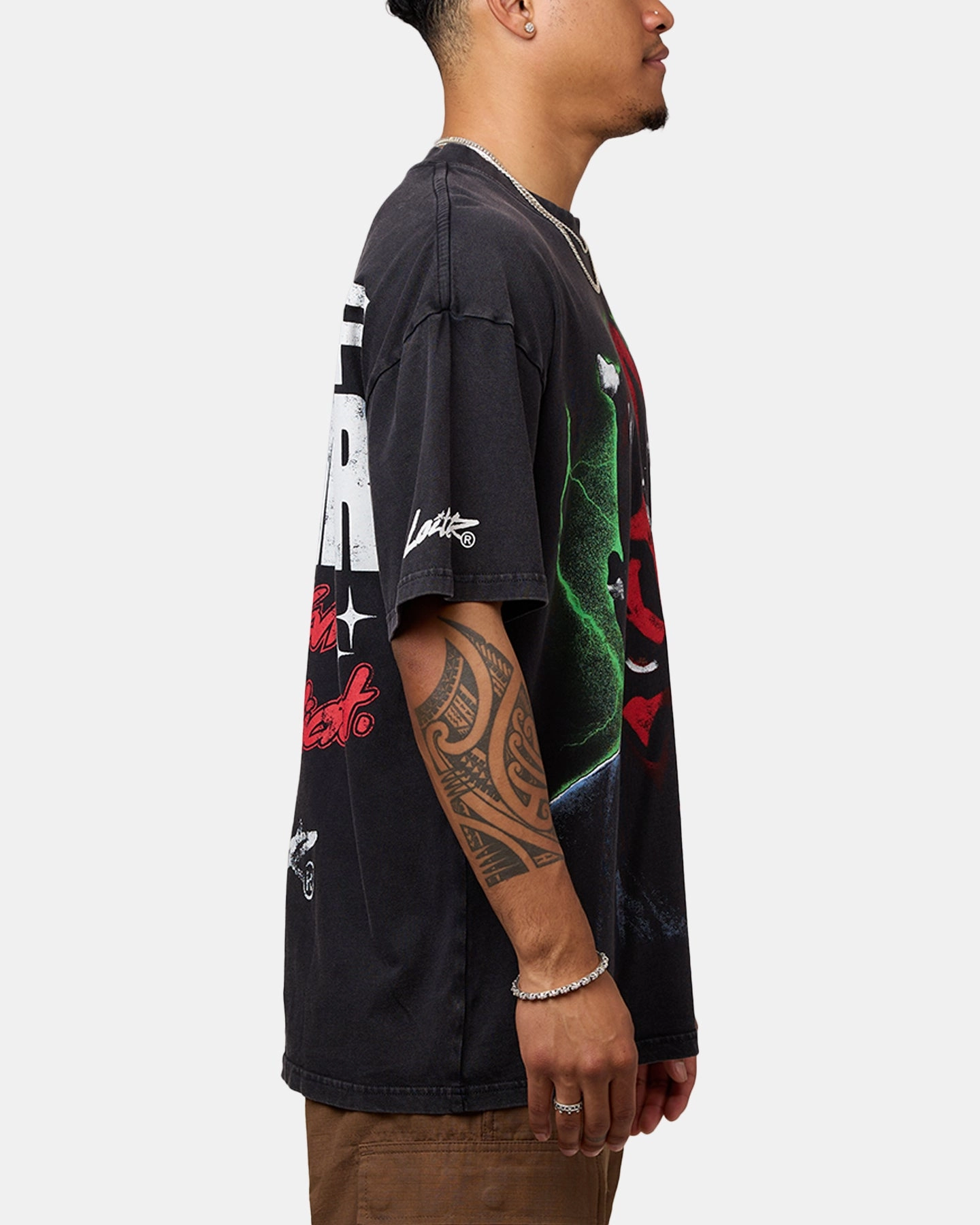 Star Wars Darth Maul T-Shirt Black Eco friendly materials casual outing