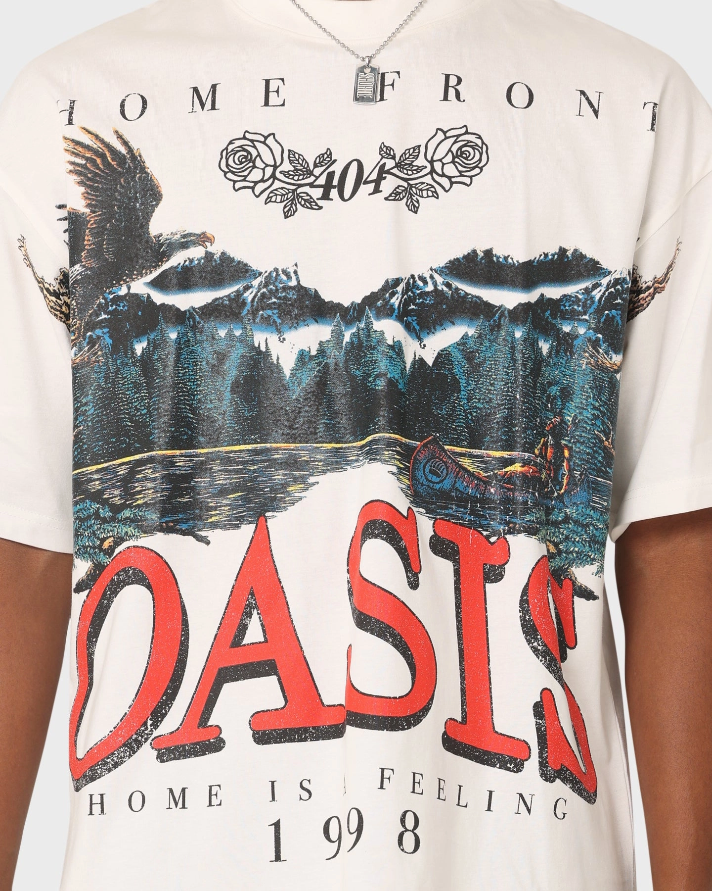Quick Comfort 404 Oasis Vintage T-Shirt Off White
