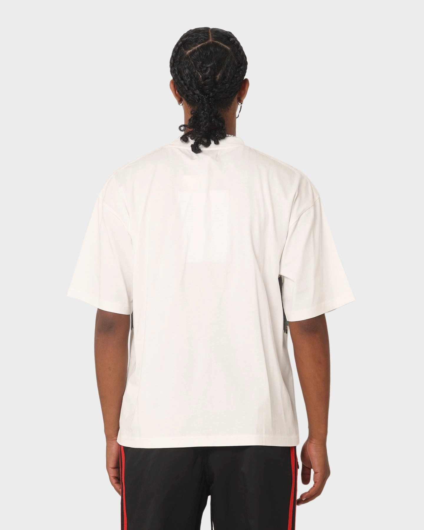 Durable Ribbed Hem Light Outfit 404 Oasis Vintage T-Shirt Off White