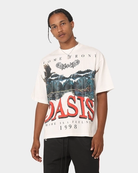 404 Oasis Vintage T-Shirt Off White Chic Comfort Wear Thermoregulating Fabric