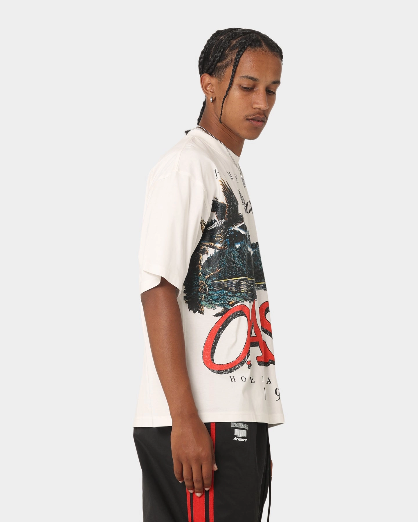 404 Oasis Vintage T-Shirt Off White Ultimate Fit