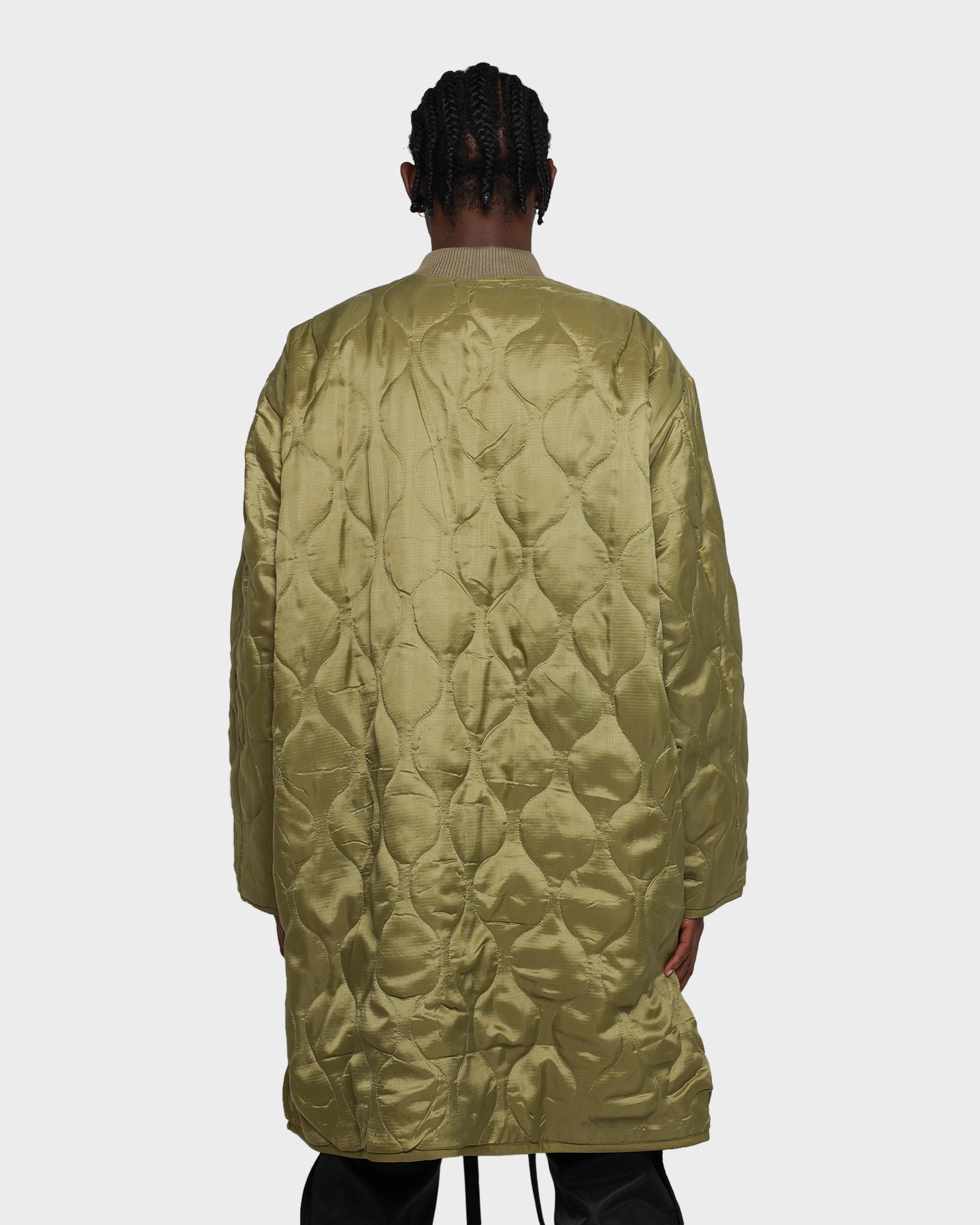 MNML Zip Up Bomber Trench Jacket Olive Trilby Gore-Tex