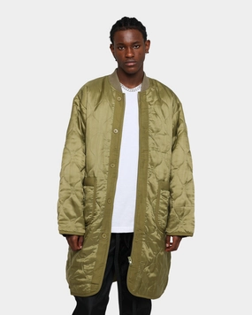FlexibleMovement hot - weather option MNML Zip Up Bomber Trench Jacket Olive