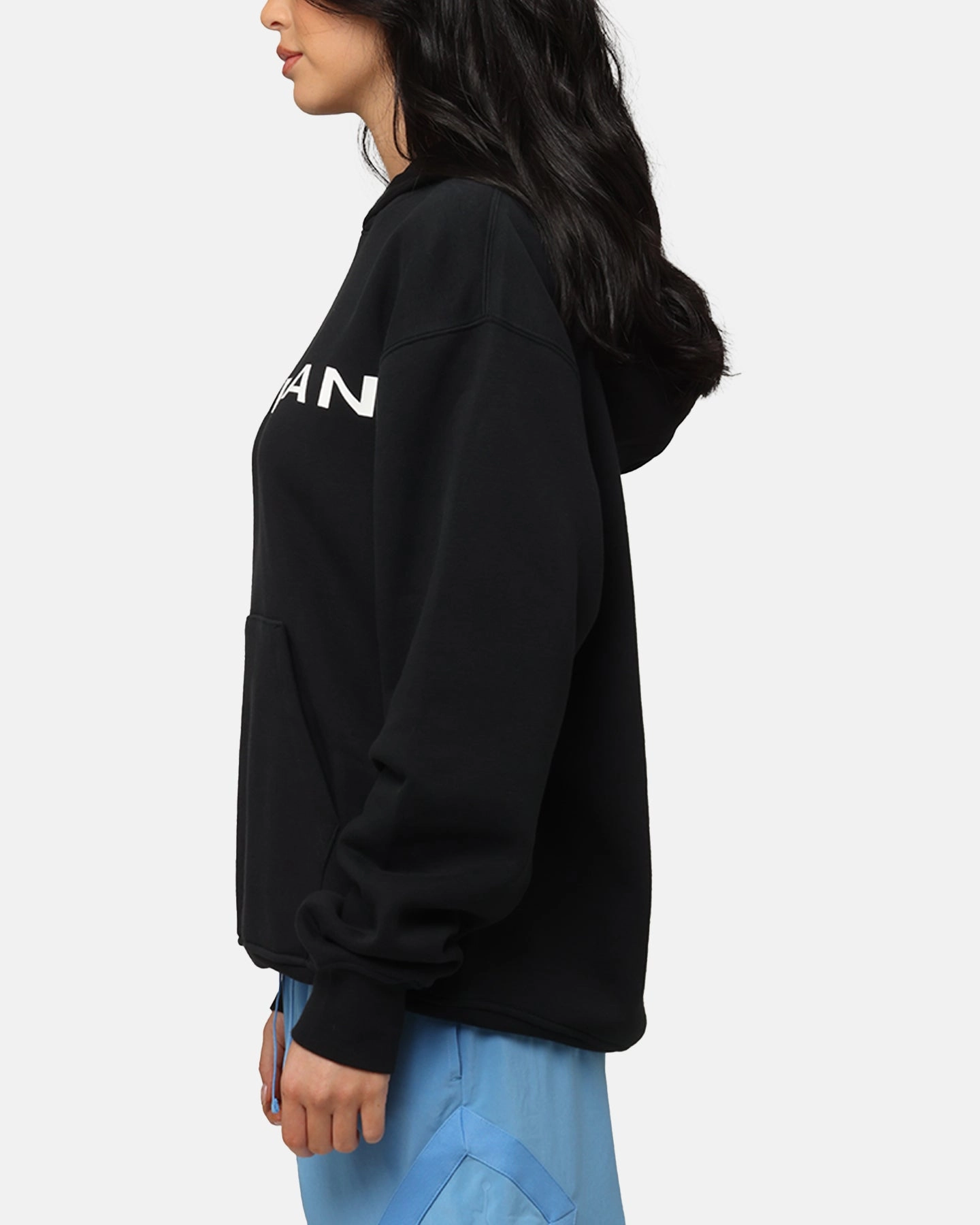 Thermal Jacket Warm Outer Layer Jordan Essentials Fleece Air Stretch Hoodie Black