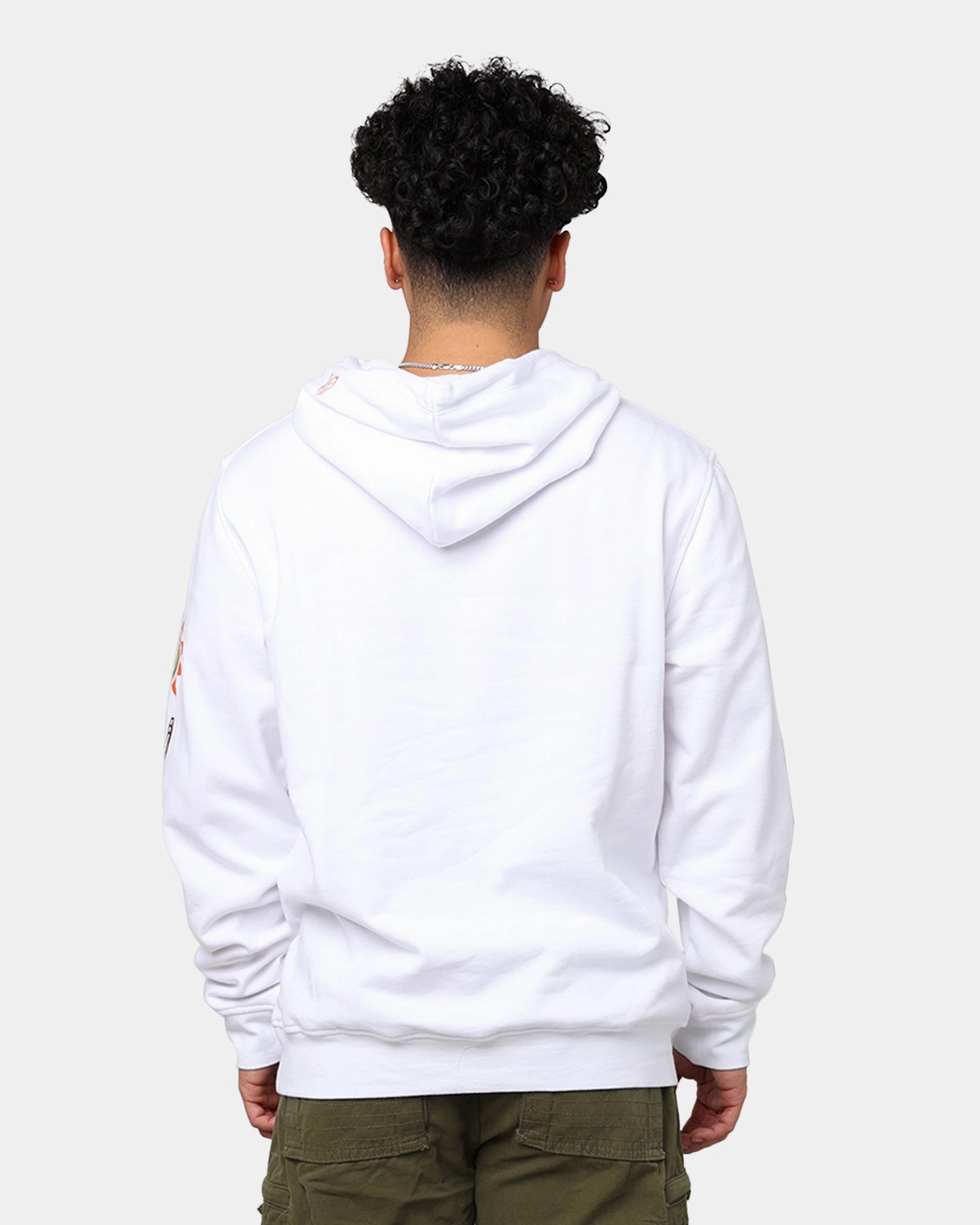 New Era San Antonio Spurs NBA 2023 Hoodie White Soap