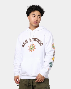 UltraThinLayer Protective Layer New Era San Antonio Spurs NBA 2023 Hoodie White