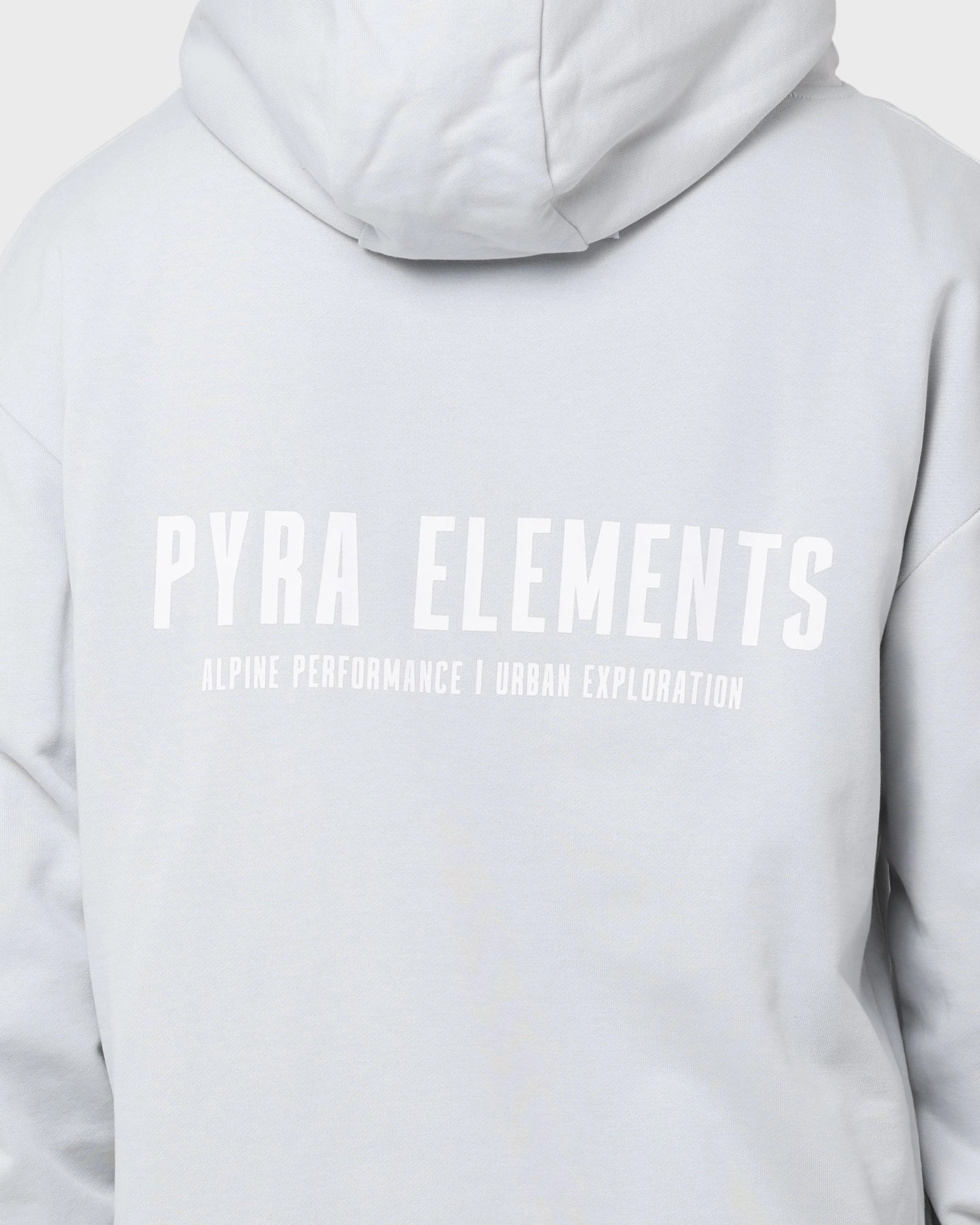 PYRA Legacy Hoodie Mist half-zip Program