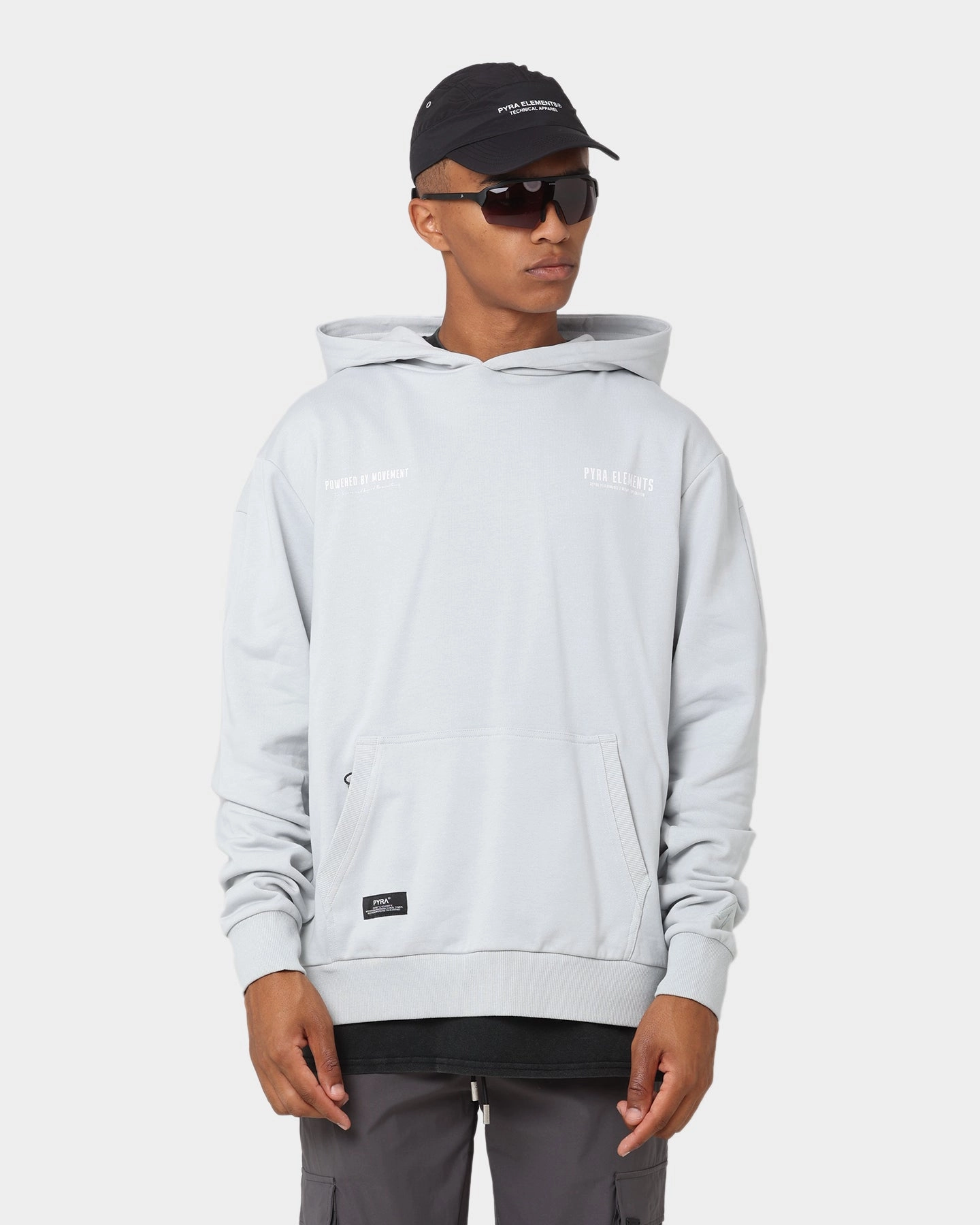 PYRA Legacy Hoodie Mist Zippered Closure Outdoor Activity