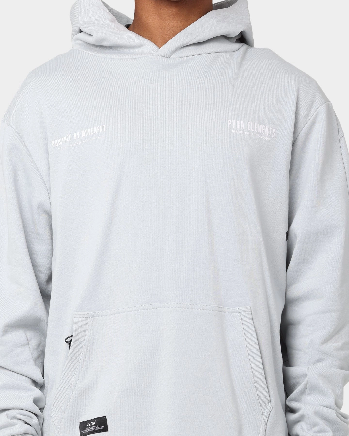 Flexible Ergonomic Shoulder Panels PYRA Legacy Hoodie Mist
