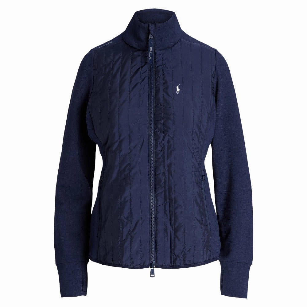 Everyday Fit Style Quick Access Closures Ralph Lauren Performance Wool/Nylon Full-Zip Solid Golf Jacket Refined Navy - FW24 Women