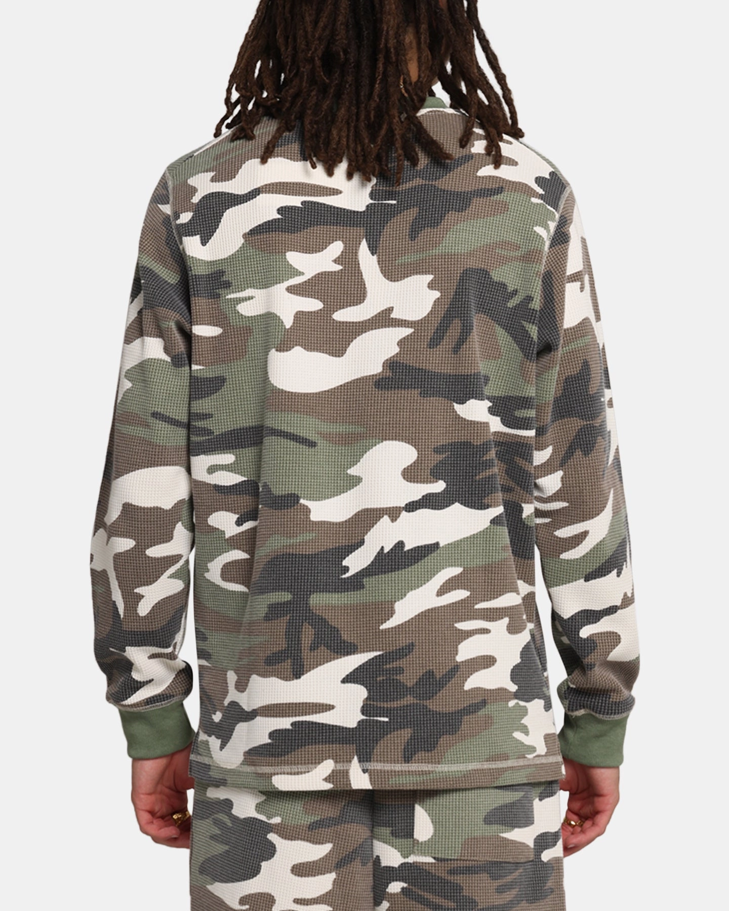 Temperature Regulating Fabric Everyday Wear XXIII Printed Thermal Long Sleeve T-Shirt Camo