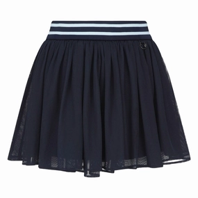 WAAC Mesh Gather Band Golf Skort Dark Navy - FW24 Women Soft Styling