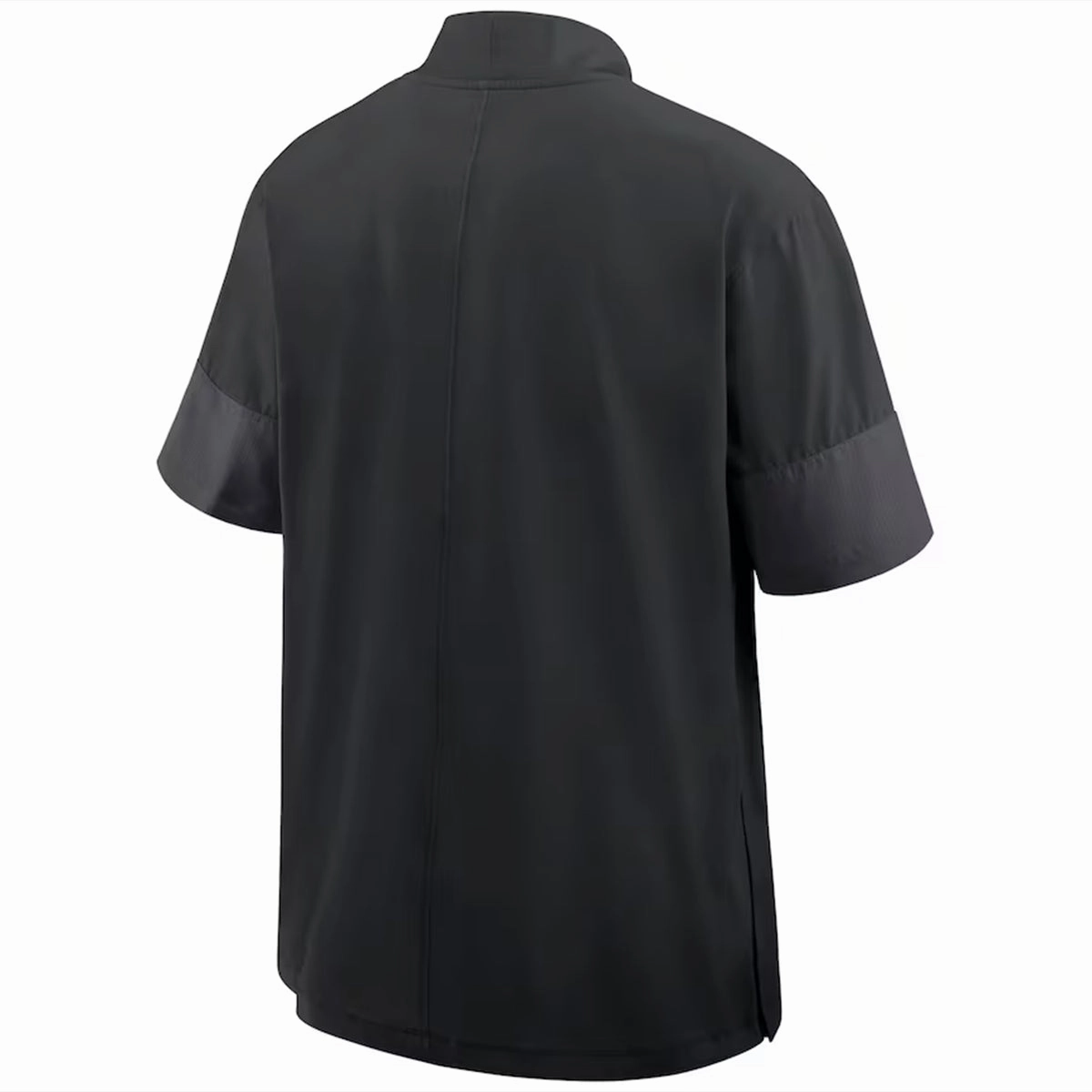 Neutral Style Nike Men's Seminole Logo Lightweight Short Sleeve Coach's Jacket - Black
