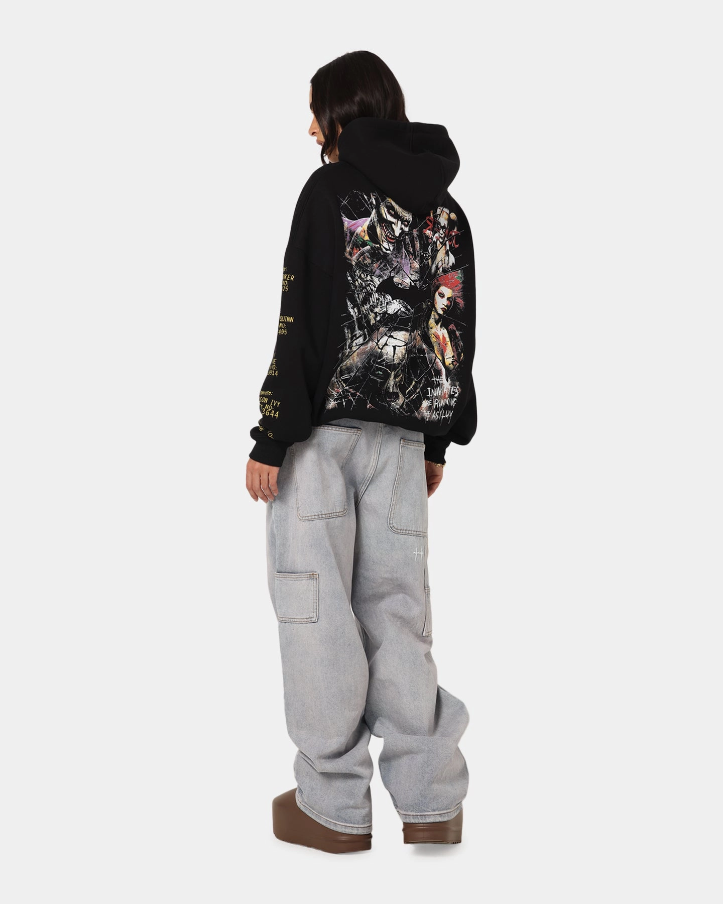 Core Utility 73 Studio X DC Batman Arkham Asylum Premium Hoodie Black