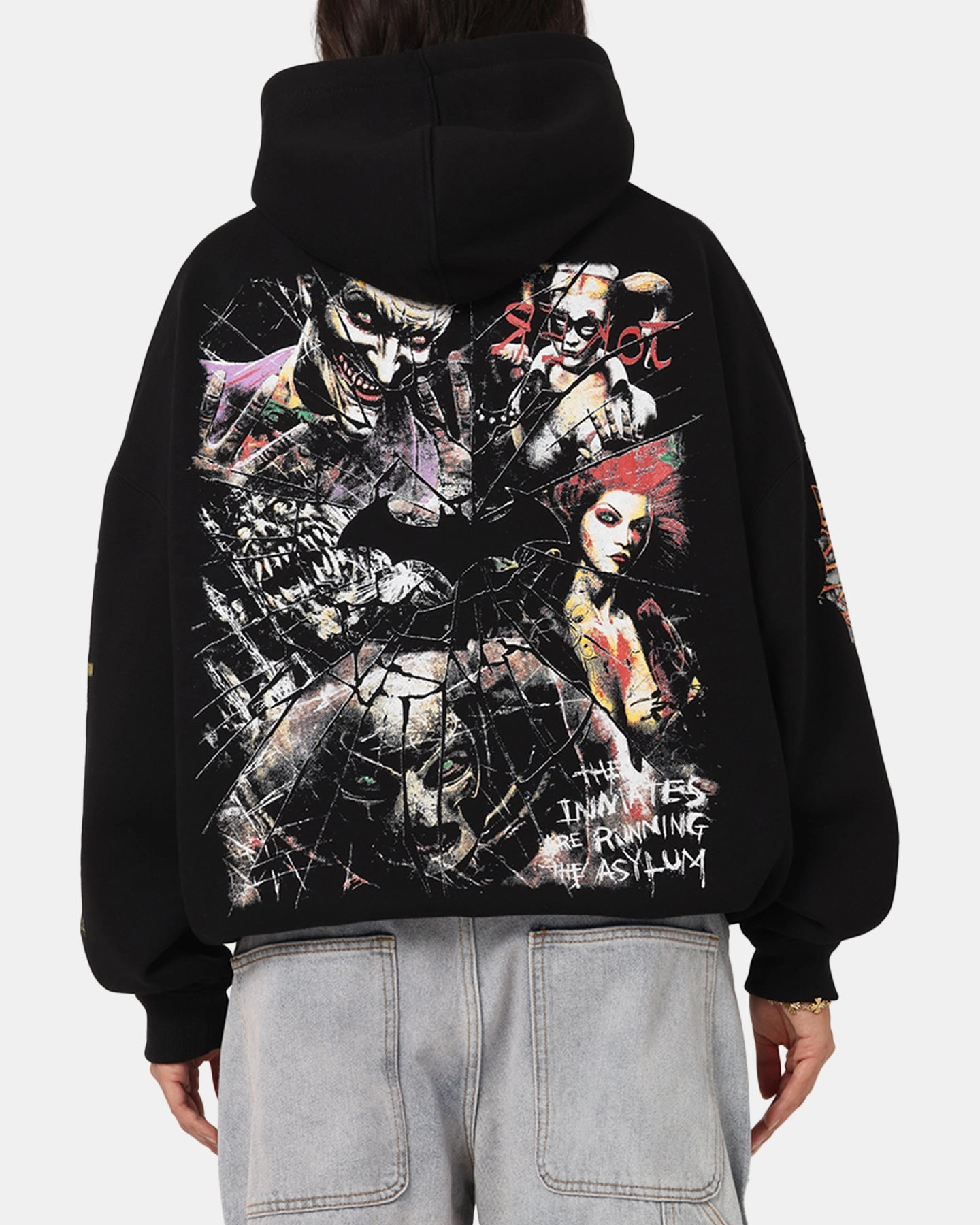 Ritual 73 Studio X DC Batman Arkham Asylum Premium Hoodie Black