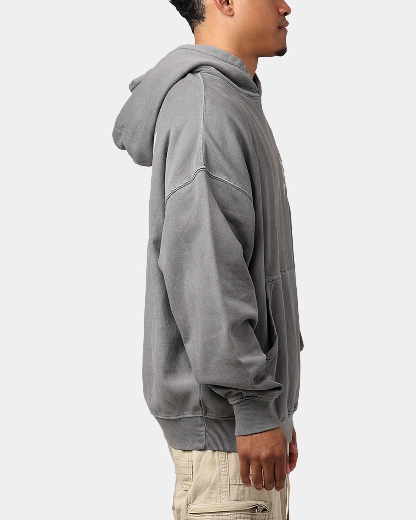 Saint Morta Tribe Premium Hoodie Washed Charcoal Focus Weekend Ready