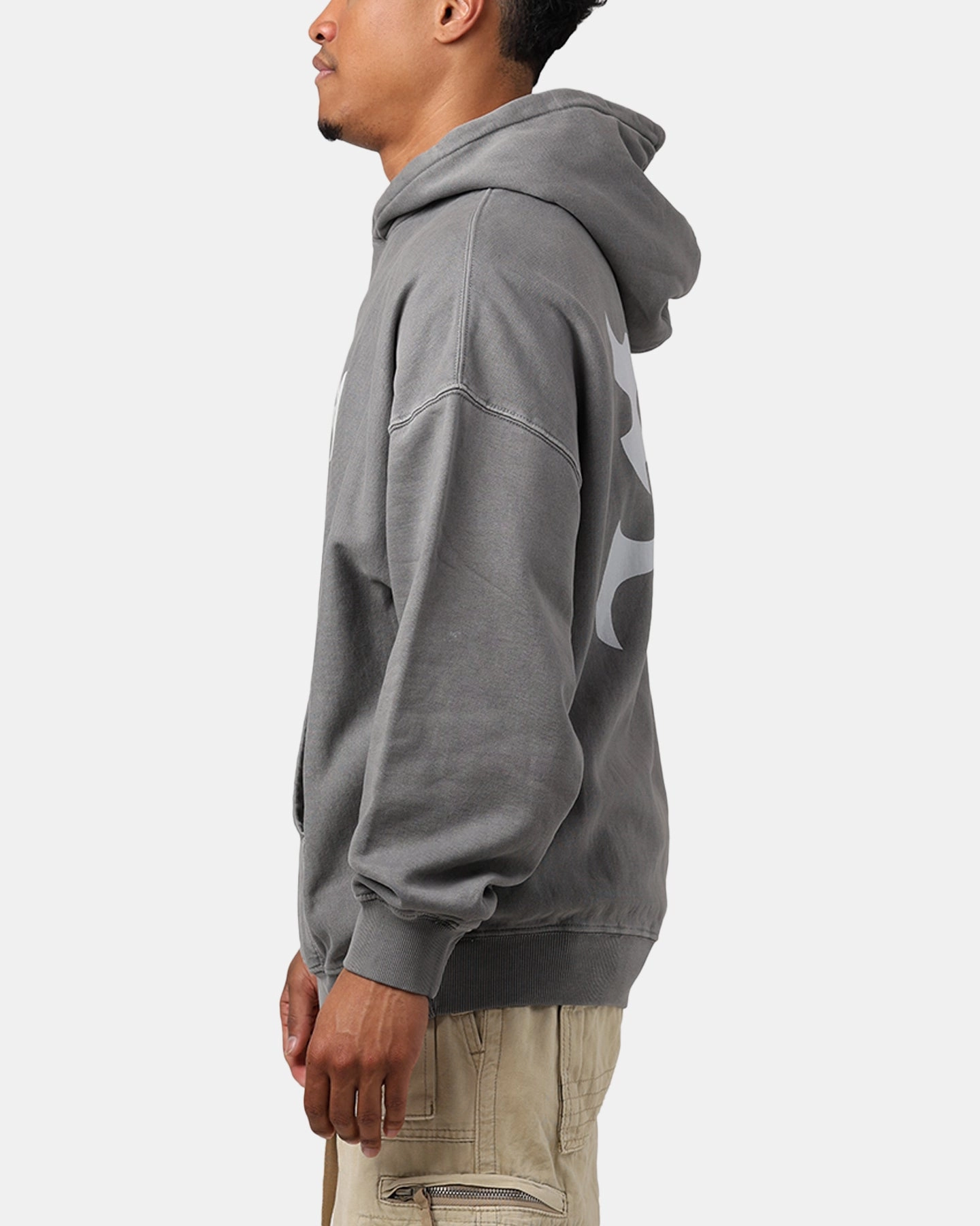 Grow Saint Morta Tribe Premium Hoodie Washed Charcoal