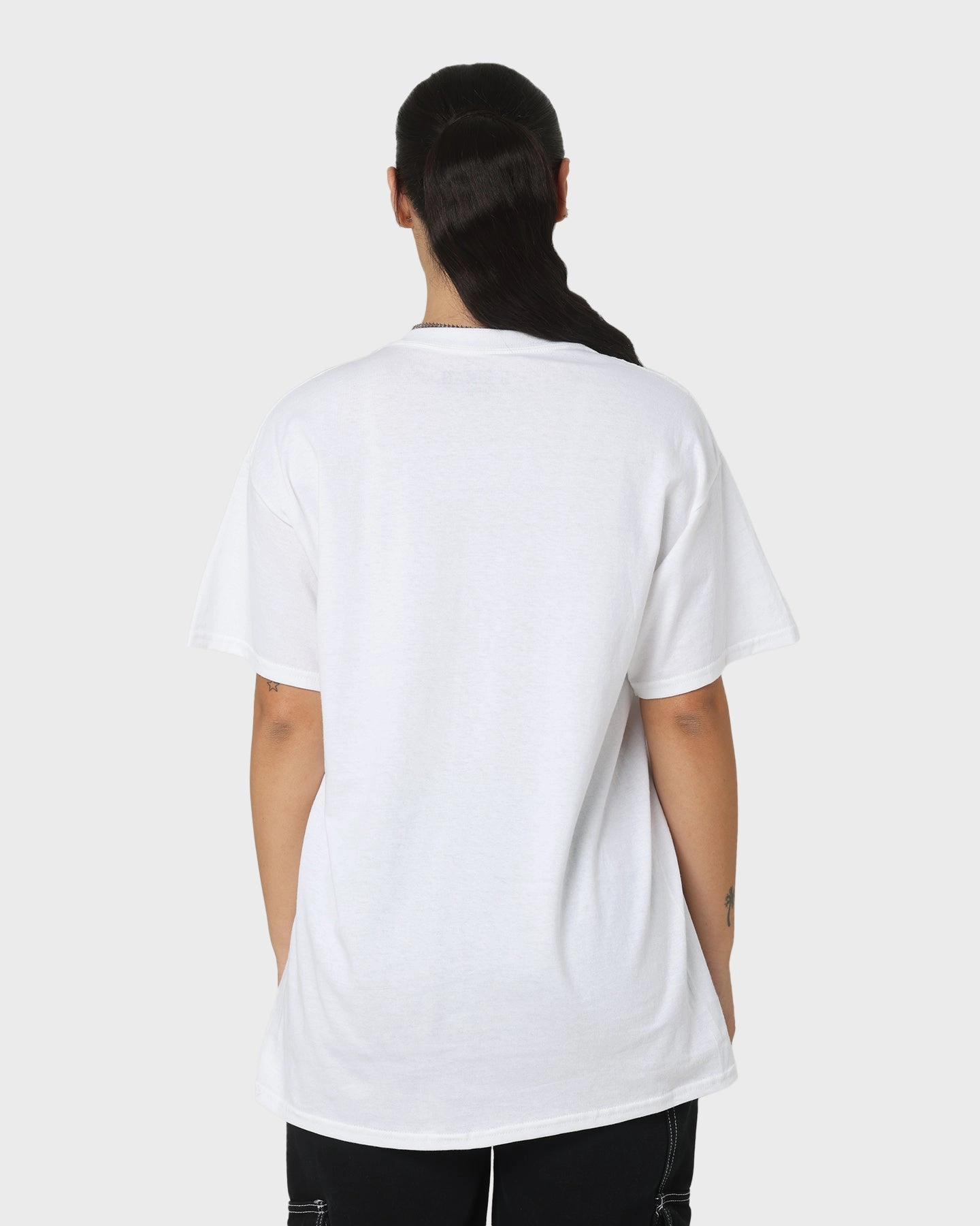 PreShrunkCotton Rodman Brand Broken Glass T-Shirt White