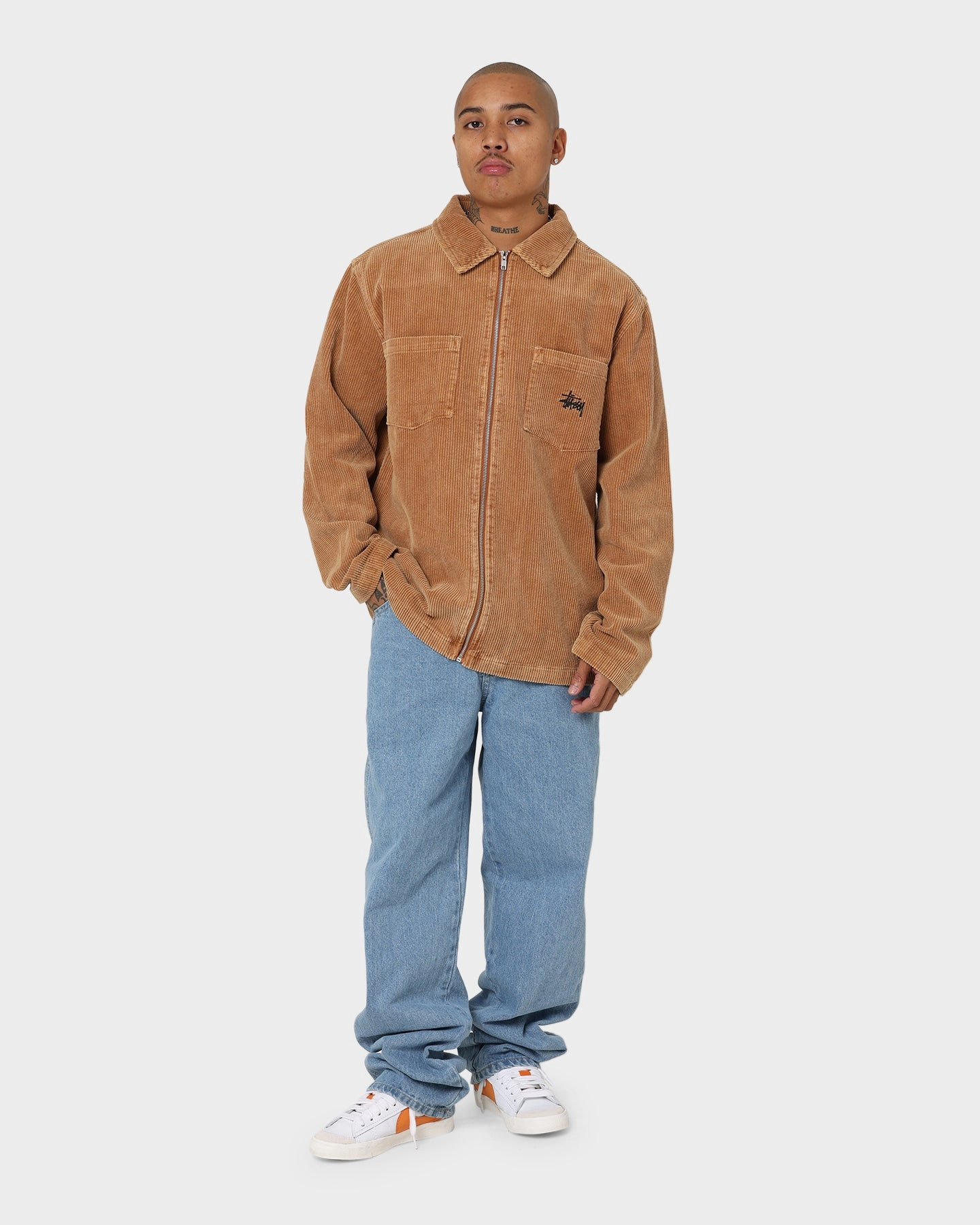 Multipurpose Utility Breathable mesh Stussy Tyler Corduroy Jacket Hazel