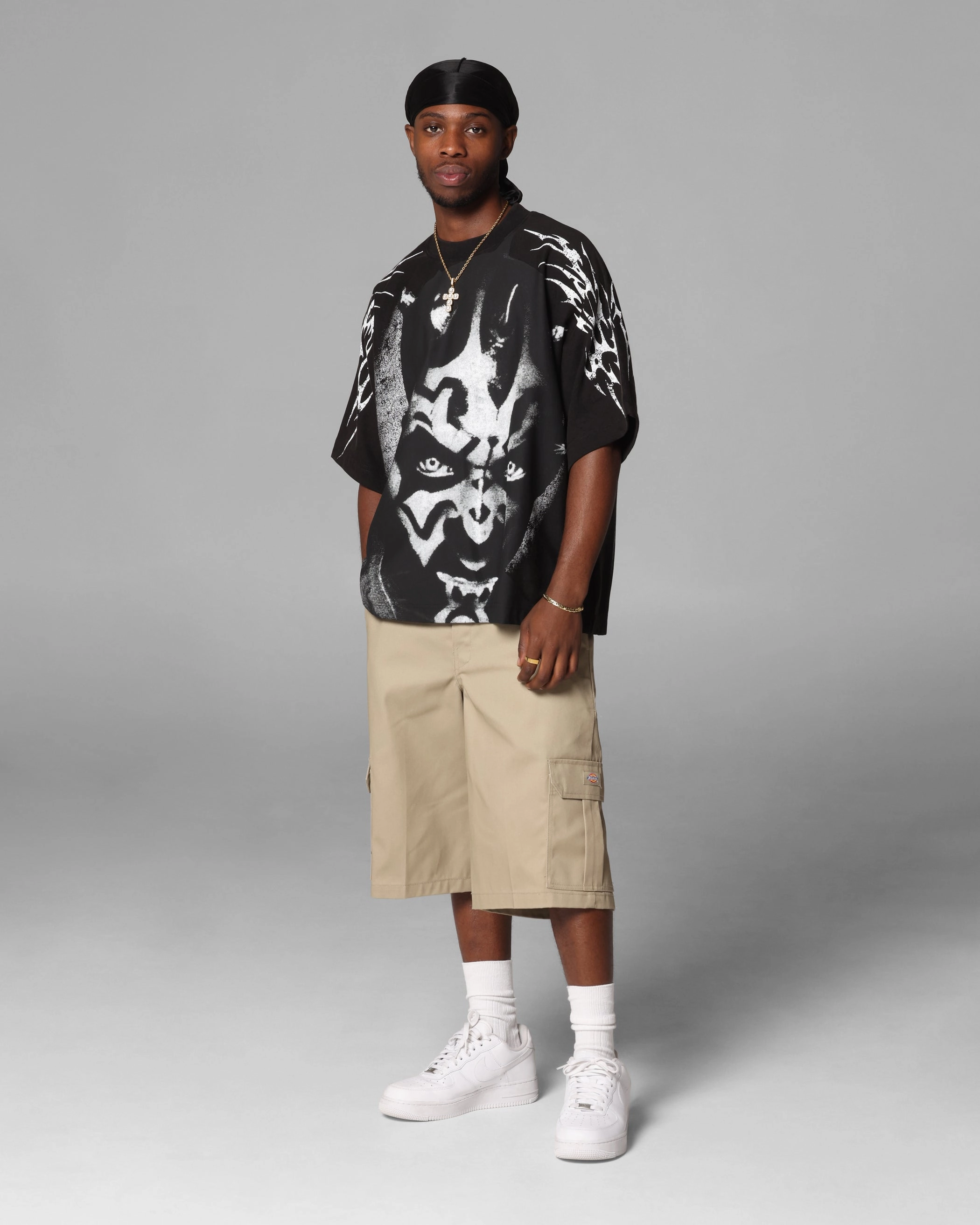 Loiter Star Wars Maul Vintage T-Shirt Black SlimFit