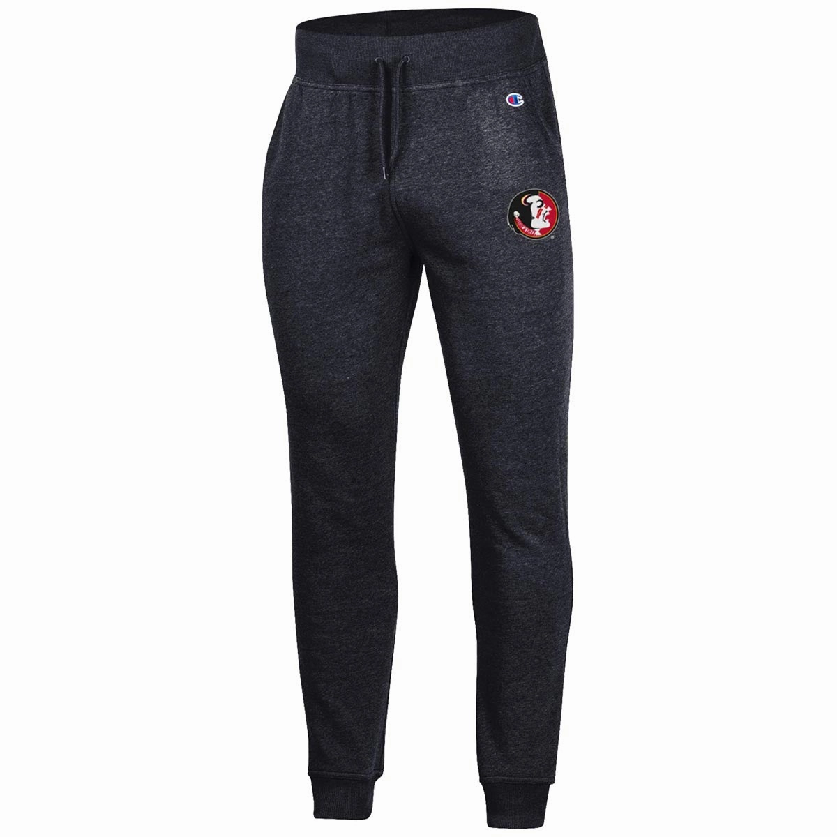 Champion Men's Vault Seminole Logo Tri-blend Jogger - Black Vintage Wash