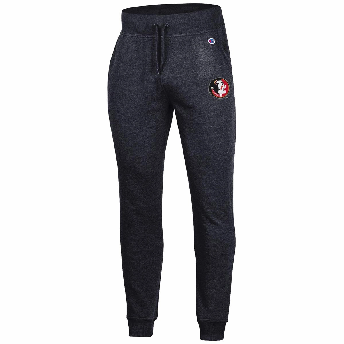 Champion Men's Vault Seminole Logo Tri-blend Jogger - Black DurableConstruction