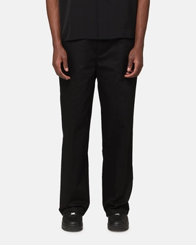 Carre Studio Baggy Pants Black Fashionable Look Thermal Insulation Layer