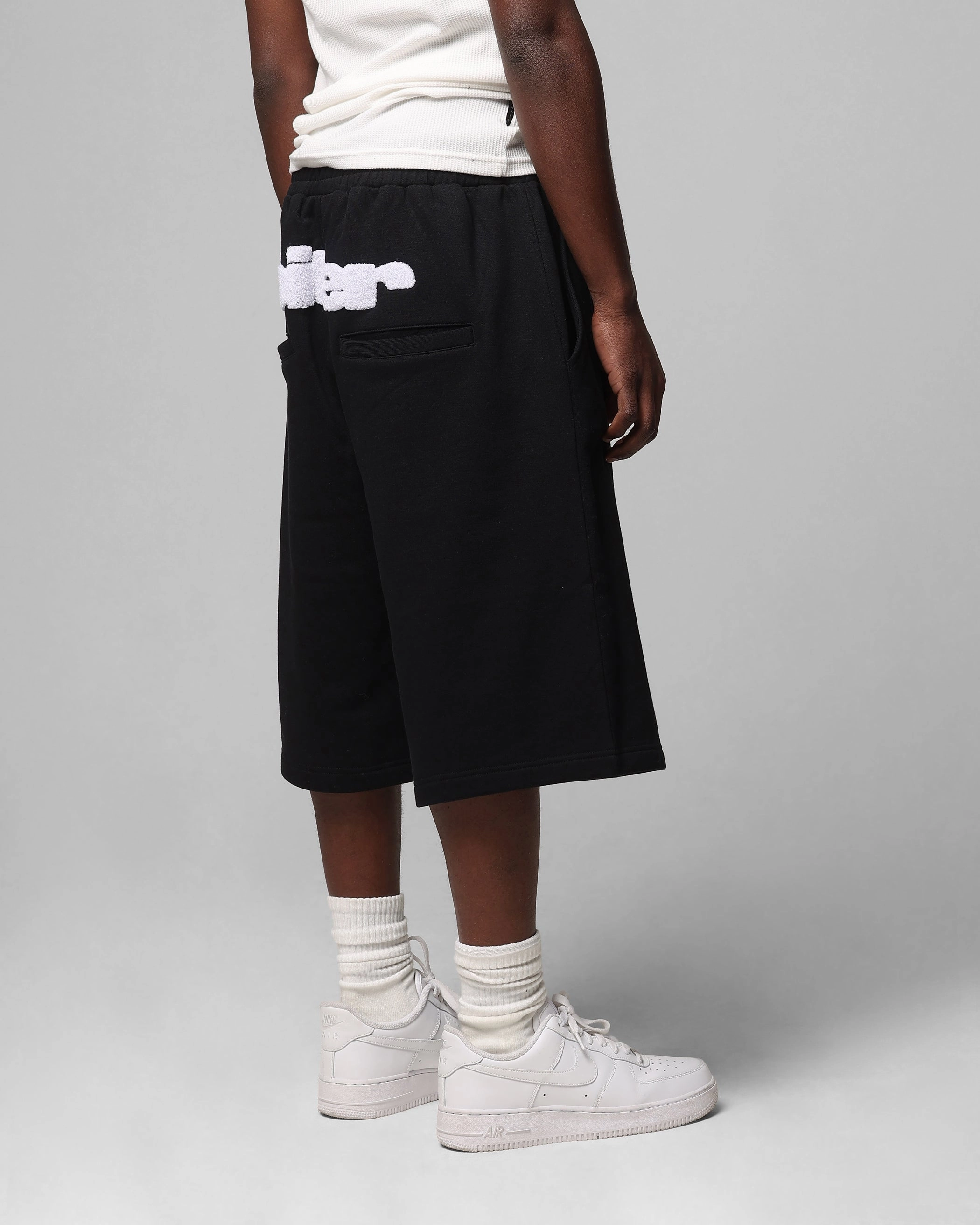 Loiter Premium Essentials Sweat Shorts Black Effortless Look
