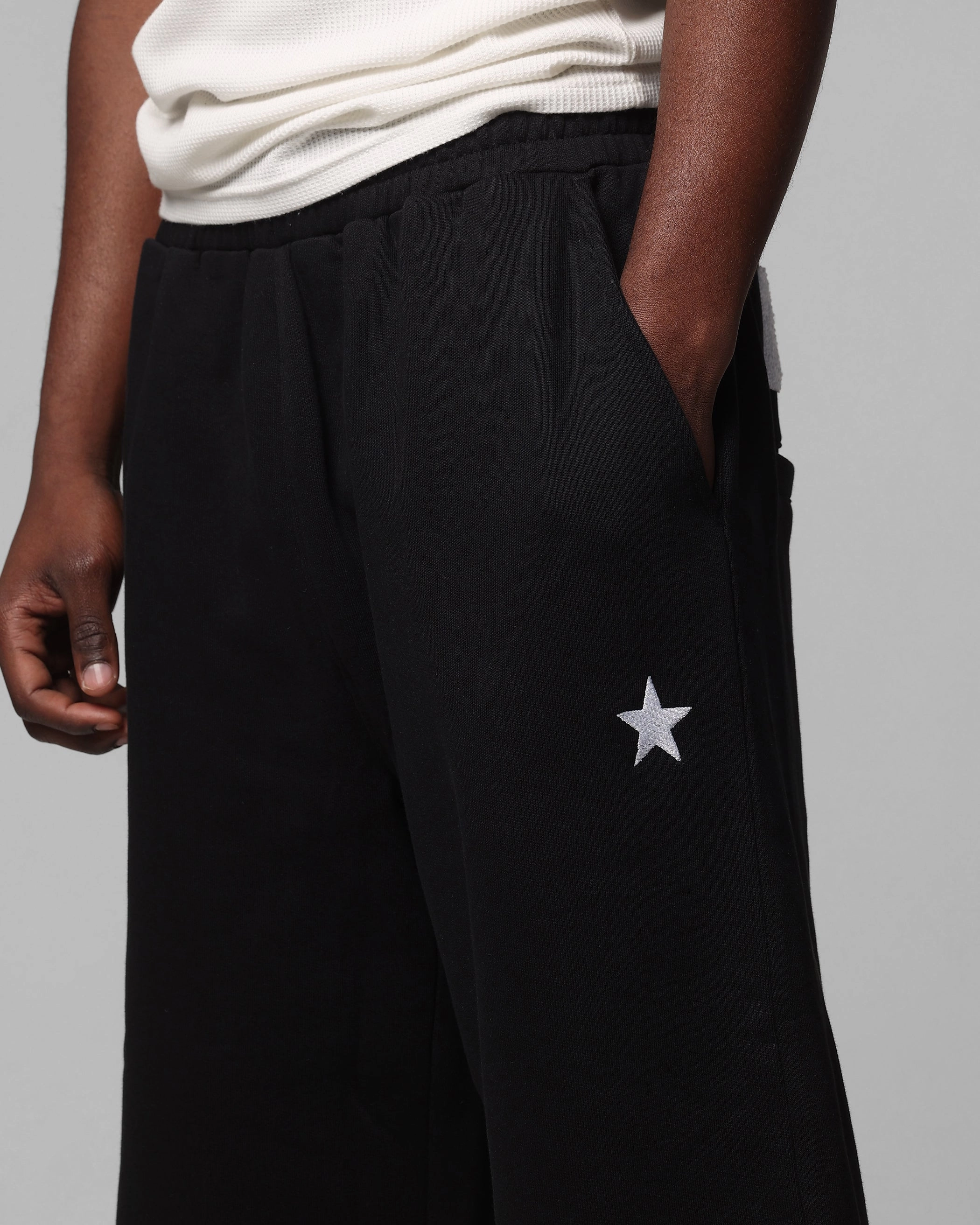 Loiter Premium Essentials Sweat Shorts Black Sun Ready Hot Day