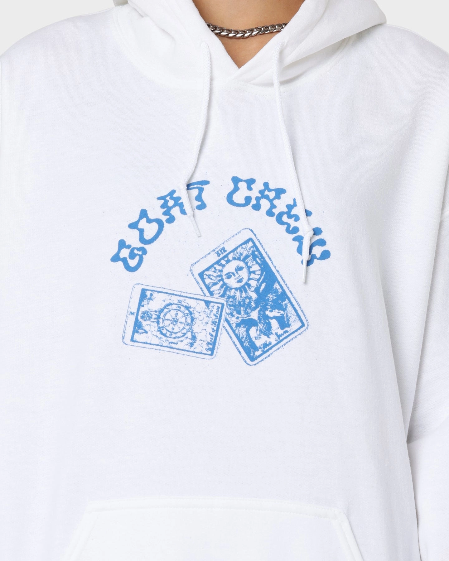 Goat Crew Kilroy Hoodie White Rugged Layering countryside
