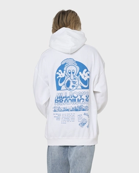Goat Crew Kilroy Hoodie White Layered Insulation
