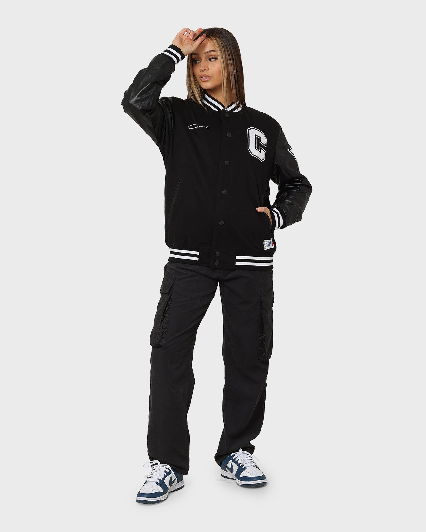 outdoor barbecue Carr?? MVP Varsity Jacket Black