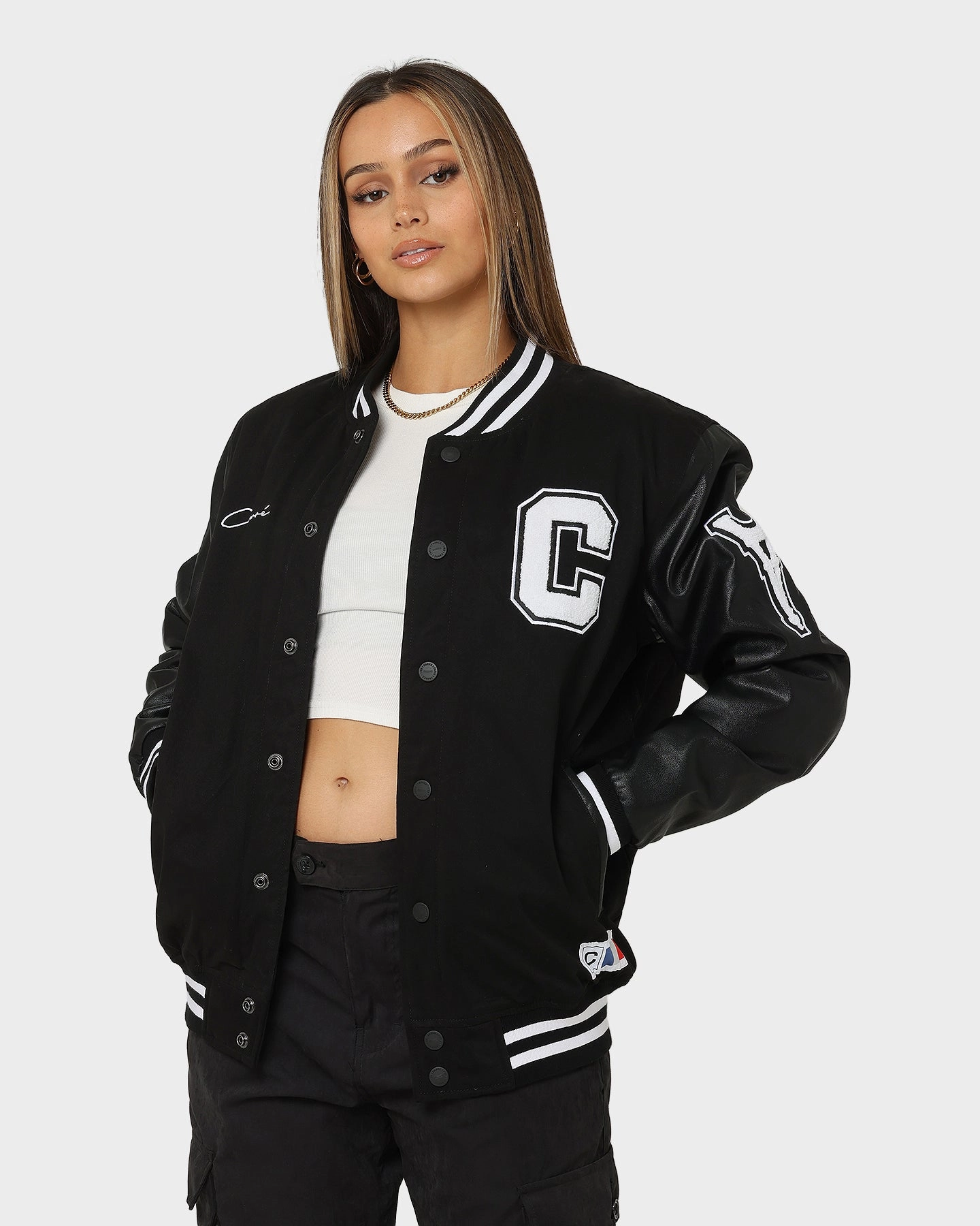 Carr?? MVP Varsity Jacket Black Rain Shield