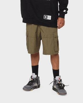 formal alternative Chafe Resistant Edges Starter Rugged Terrain Cargo Shorts Khaki Green