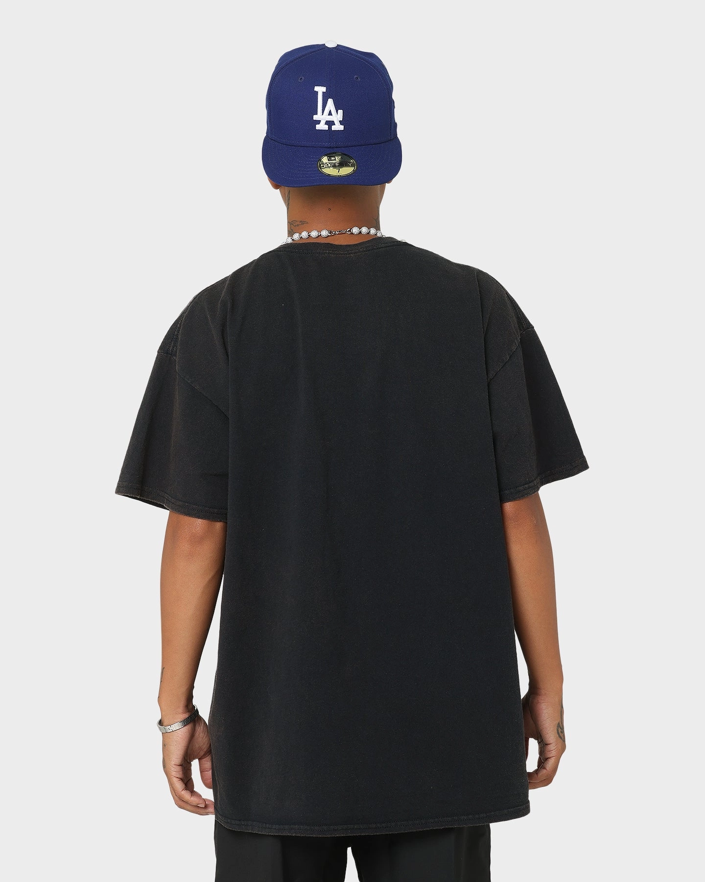 AntiStaticFinish Rodman Brand Astro Head Vintage T-Shirt Black Wash