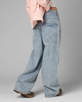 Loiter Star Born Jeans Washed Blue Clean Fit