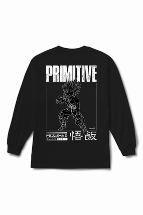 Primitive x Dragon Ball Z Vengeance Long Sleeve Tee Outdoor Comfort Style