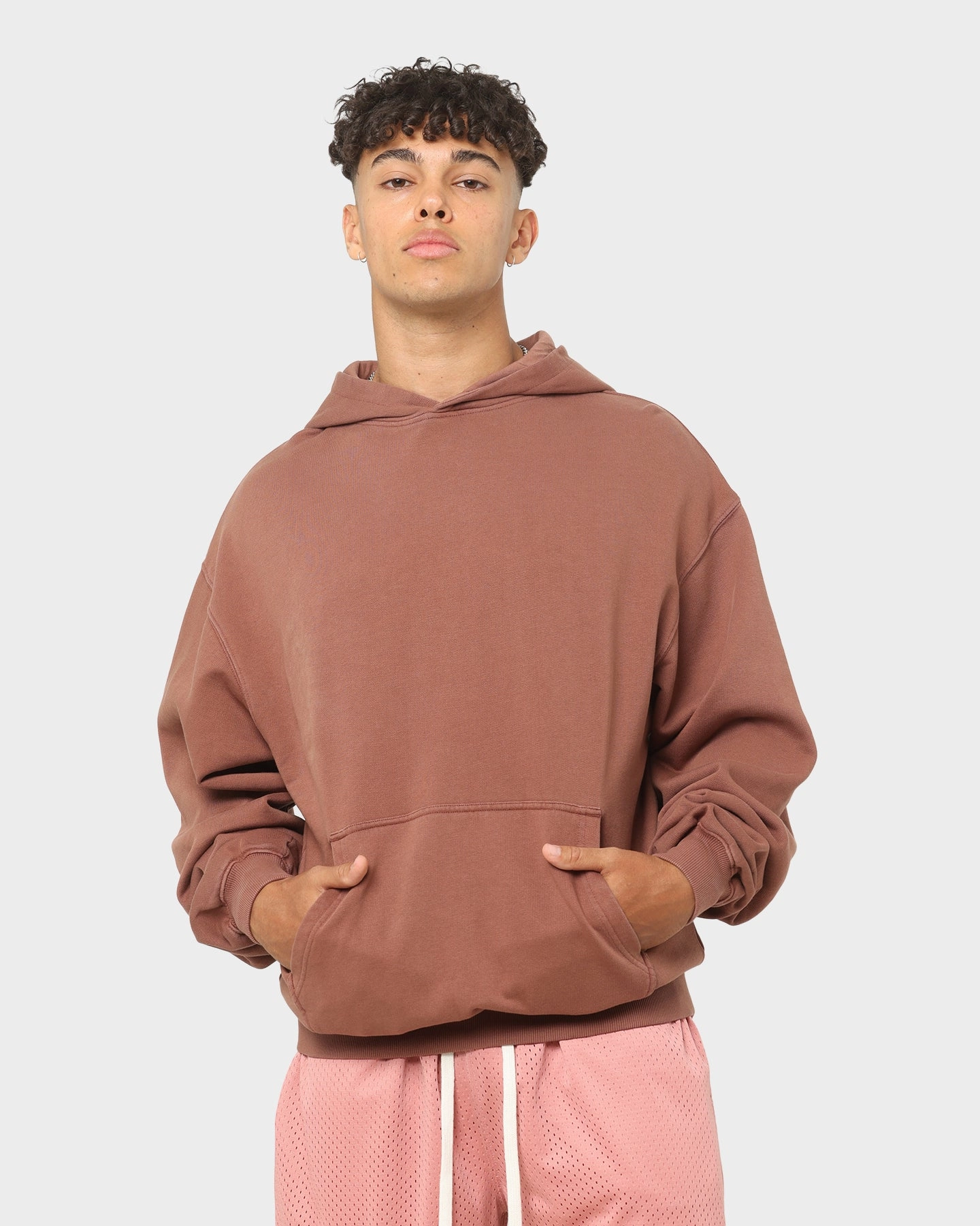 Snag Free Zippers EN ES Origins Hoodie Washed Brown