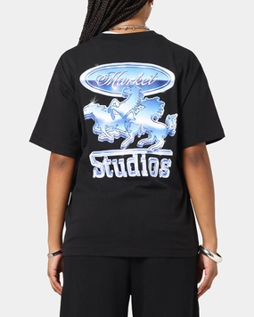 Stylish Details Bright Color Market 5 Liter T-Shirt Black