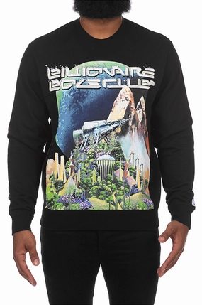 TapedSeamConstruction Soft Layers Billionaire Boys Club BB Olympus Crewneck Sweater