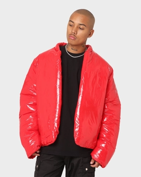 Club Paradise  Paxton Puffer Jacket Red investment piece HeatRegulating