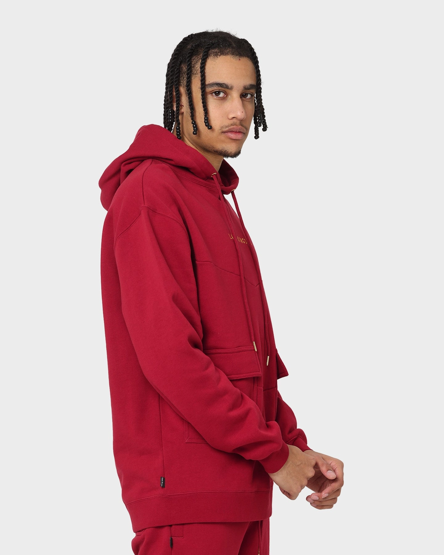 Active Lifestyle multi-color Last Kings Cargo Hoodie Bloodstone
