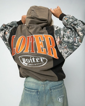 cultural festival Loiter Splinter Hoodie Khaki/Camo