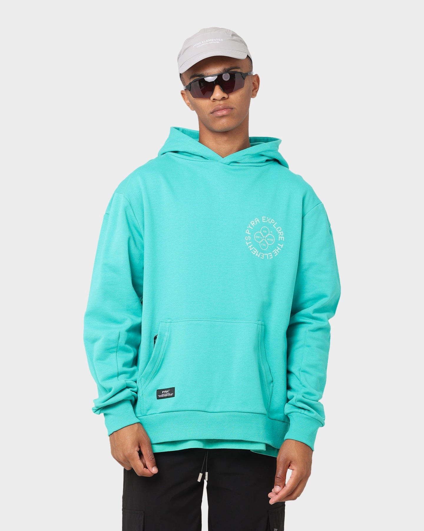 PYRA 4 Elements Hoodie Sea Spray work - from - home Abrasion resistant