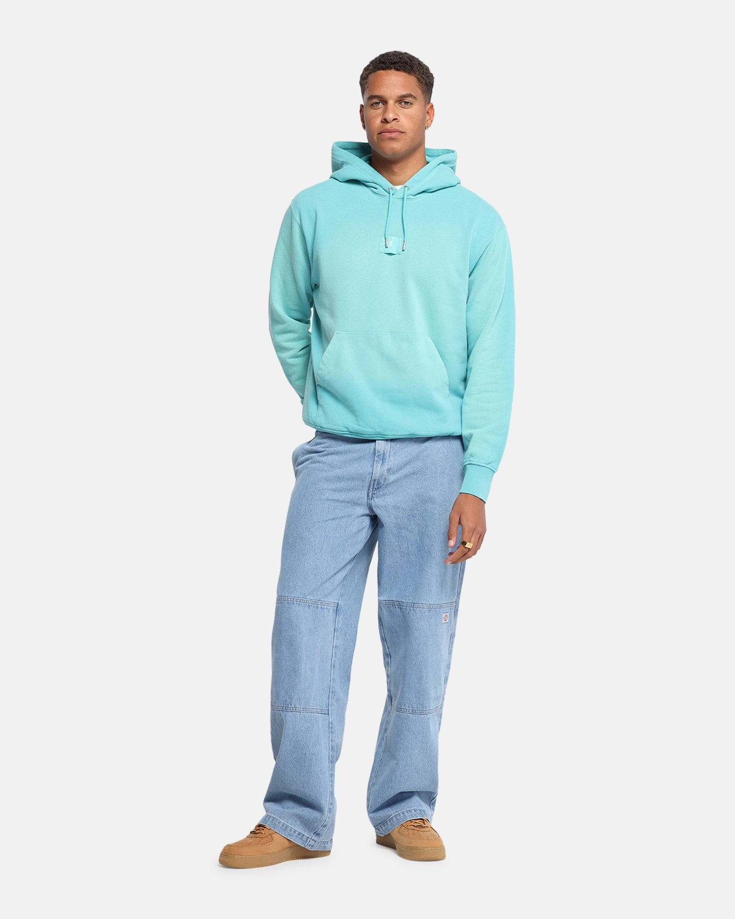 Jordan Flight Fleece Pullover Hoodie Teal Practical large - scale