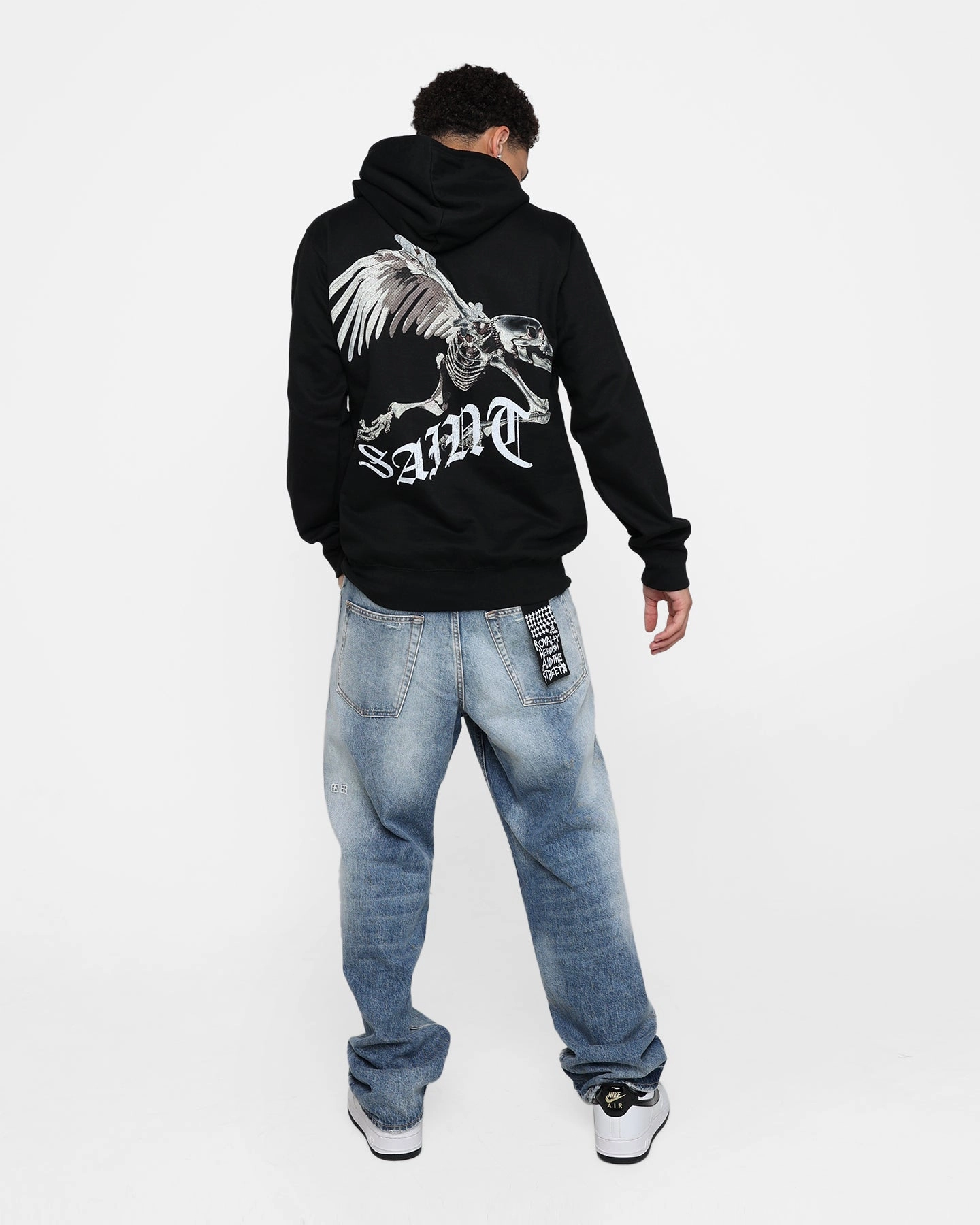 Saint Morta Departed Hoodie Black YKK Zipper Quality
