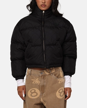 Dickies Women's Lamkin Puffer Jacket Black Ventilation Vents