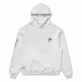 Malbon x Keith Haring Hoodie Golf Jacket White - 24 Men Anti - wear