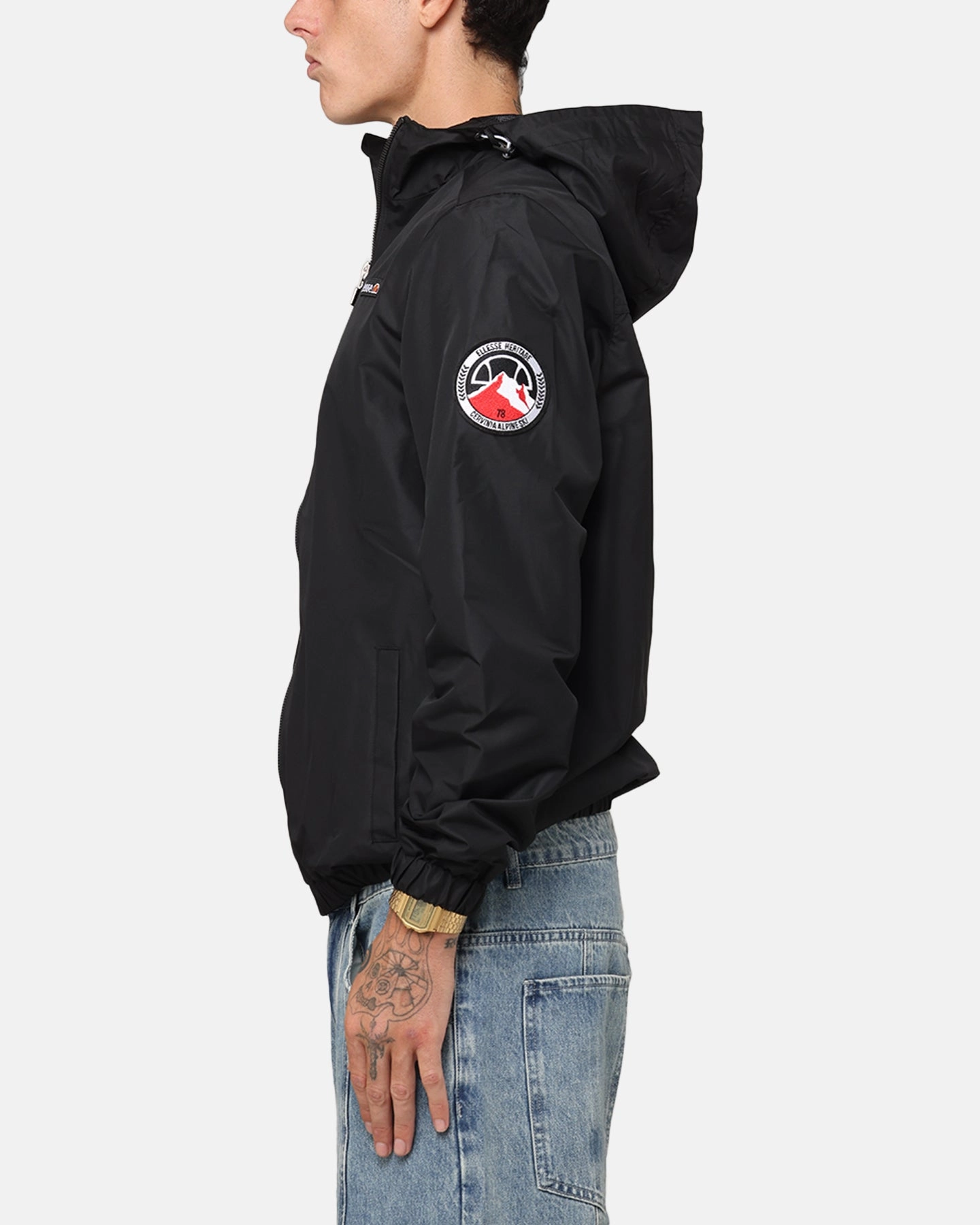 Rugged Look Ellesse Terrazzo Jacket Black